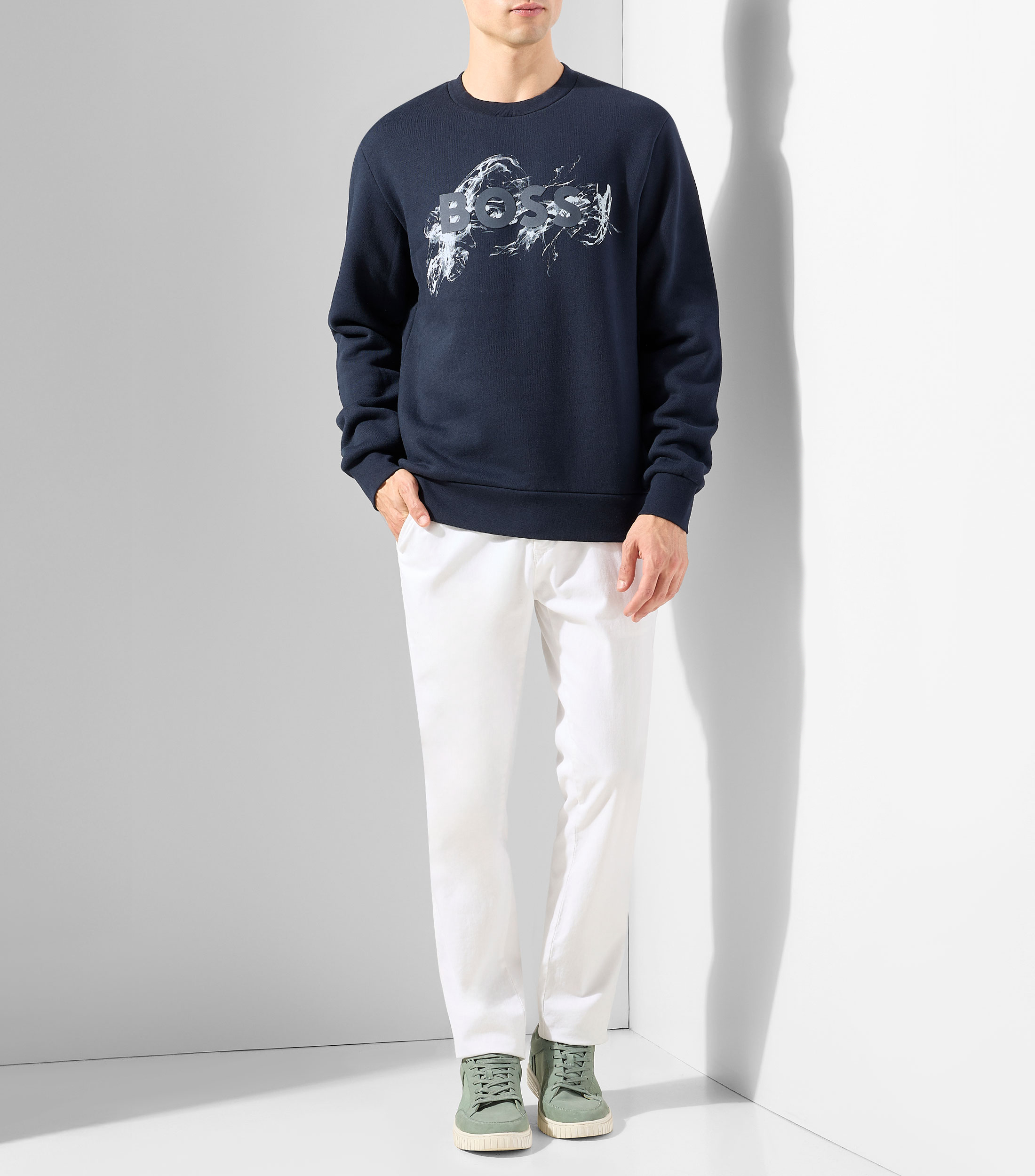 Sudadera estampada Hombre